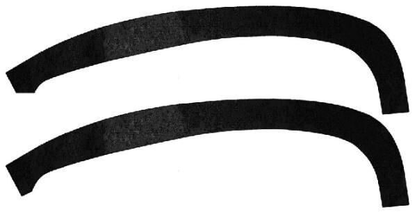 Firewall to Fender Dust Shield Seals 1966-67 2dr 4dr ht sedan Chevrolet