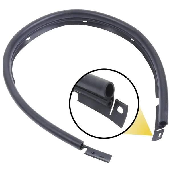 Torpedgummlist Huv 1968-69 2dr 4dr ht cab sedan Ford - Bild 6