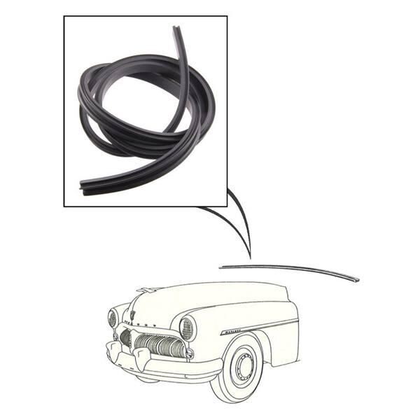 Torpedgummlist Huv 1949-51 2dr 4dr cab sedan Mercury - Bild 3