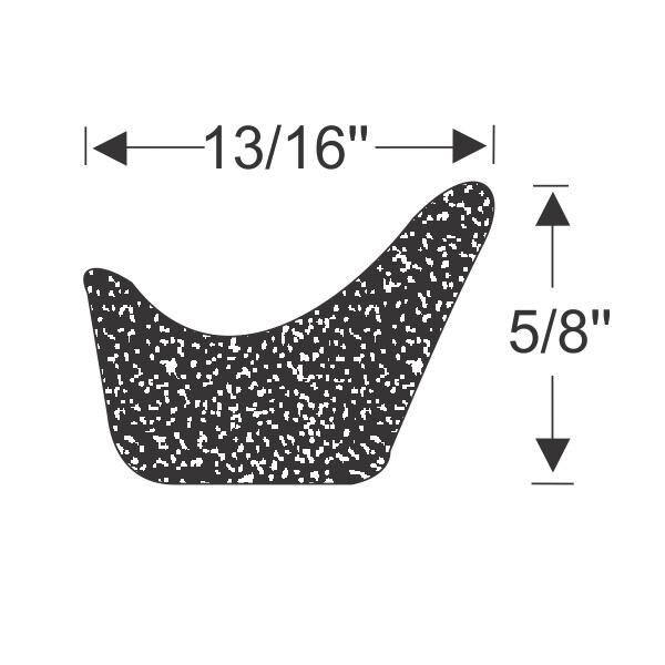 Dörrgummilist 5/8" 1942-49 2dr 4dr ht cab sedan Buick Cadillac Chevrolet Oldsmobile Pontiac - Bild 6