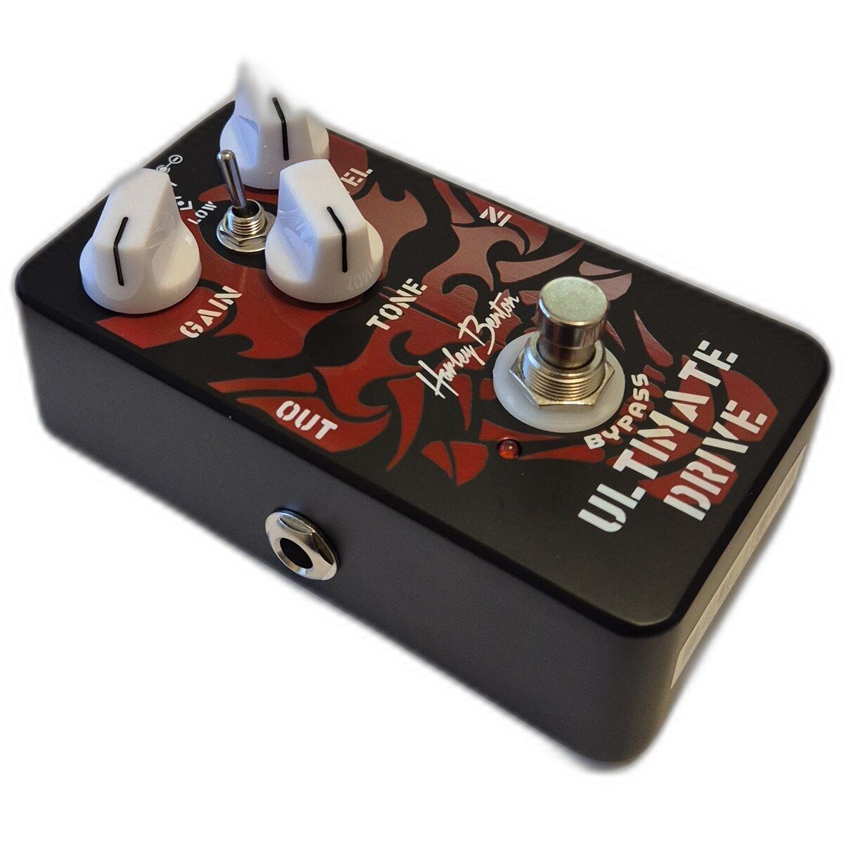 Effektpedal Overdrive för elgitarr Harley Benton Ultimate Drive