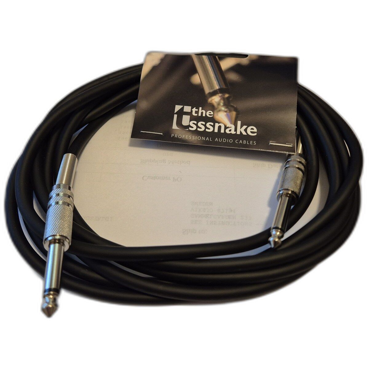Instrumentkabel 3 m 6,3 mm TS the sssnake IPP1030