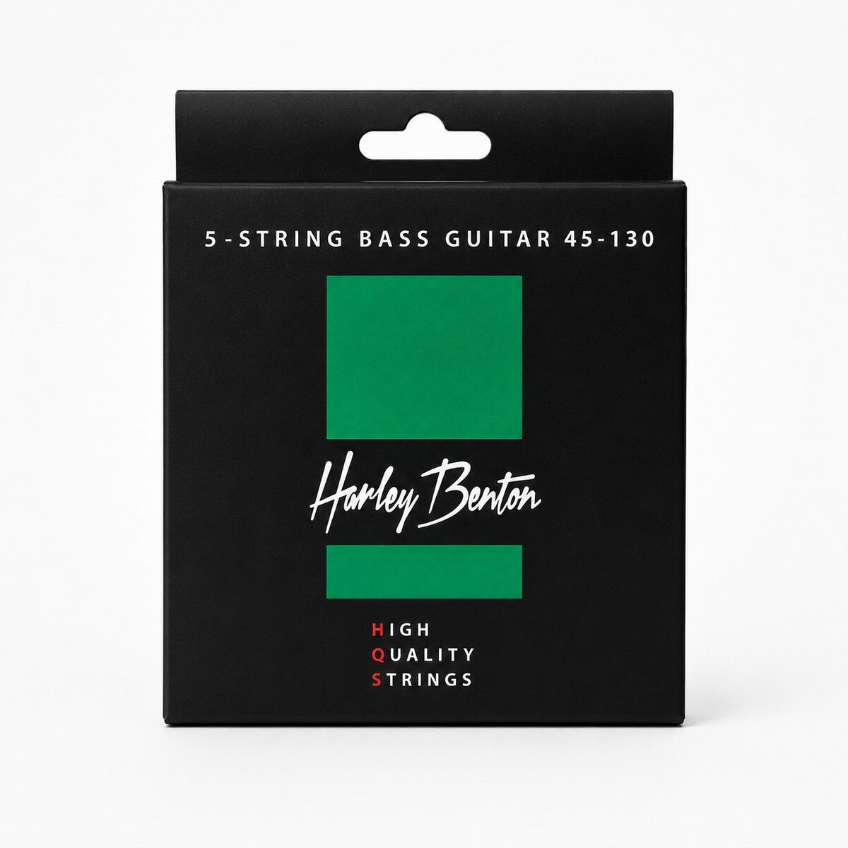 Strängset 5-strängad elbas HQS 045-130 rostfritt stål Harley Benton