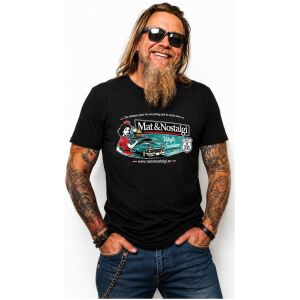 T-shirt Mat & Nostalgi Viksjö Svart