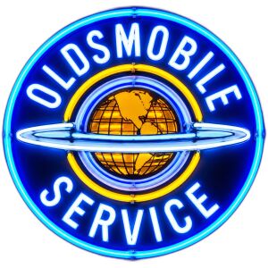 KLASSISK NEONSKYLT OLDSMOBILE